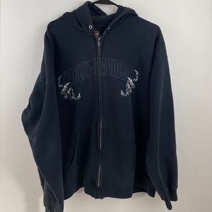 Harley Davidson Motorcycle Zipper Hoodie Fritz’s Bridgeport Stratford CT